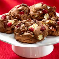 Ultimate Triple Chocolate Chunk Cookie