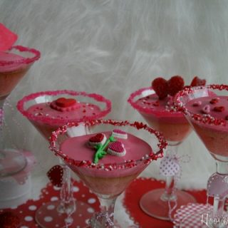 Valentine Cocktail Cupcakes
