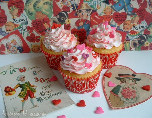 Easy Valentine Cupcakes: Cupcake Tuesday