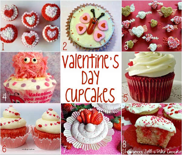 Valentine Cupcakes for Cupcake Tuesday