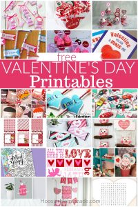 Valentine's Day Printables - Hoosier Homemade