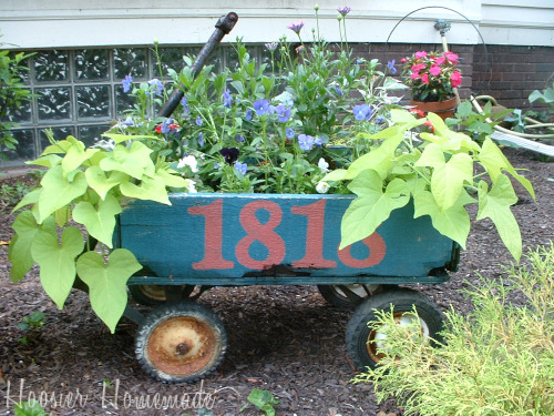 Gardening with Antiques: Hoosier Homemade Rewind