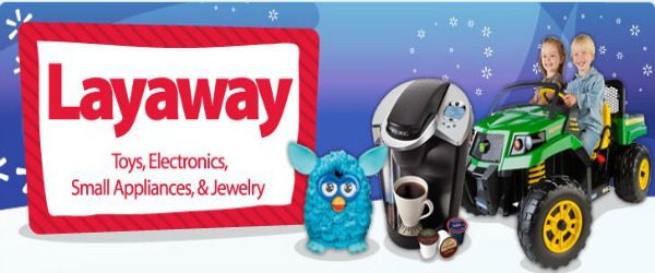 Holiday Layaway at Walmart