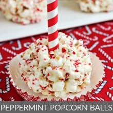 Peppermint Popcorn Balls