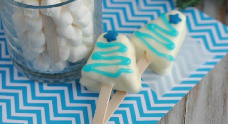 Marshmallow Christmas Tree Pops: Holiday Inspiration