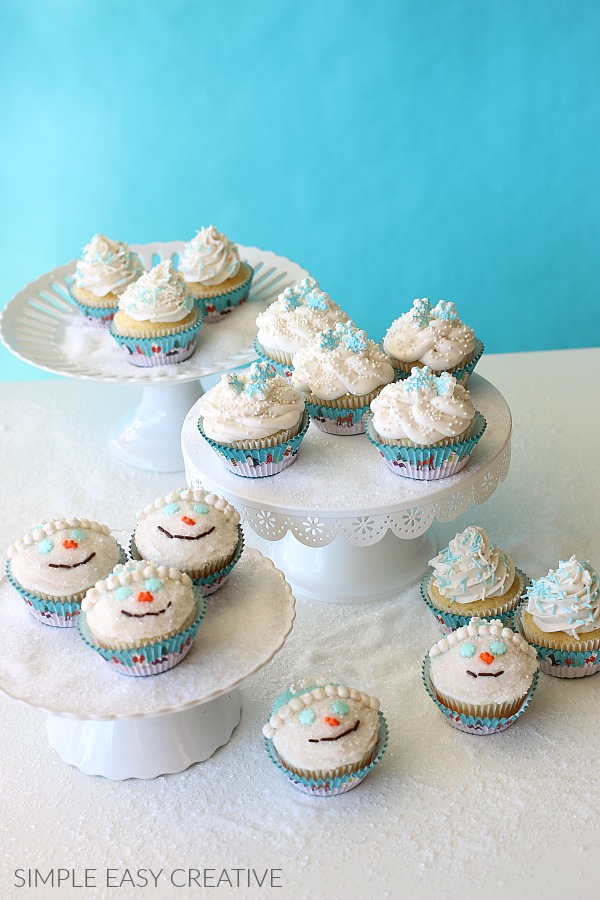 Winter Cupcakes