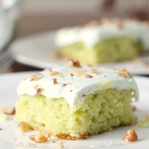 Pistachio Pineapple Cake