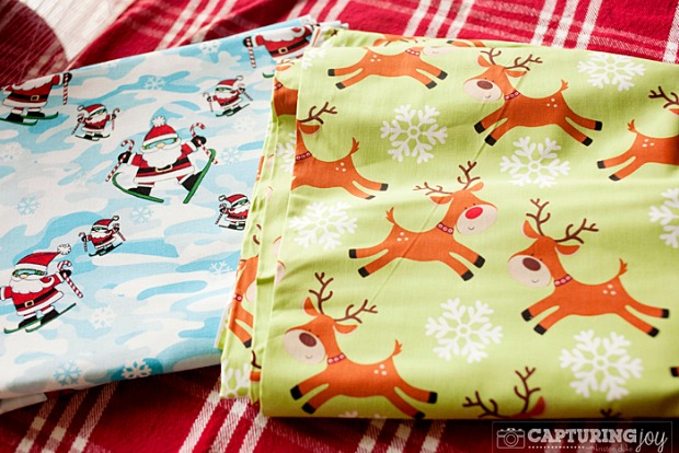DIY Kid’s Christmas Pillowcase:100 Days of Homemade Holiday Inspiration