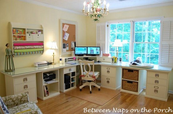 Inspiration Sunday: Office Desk - Hoosier Homemade