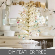 DIY Feather Tree