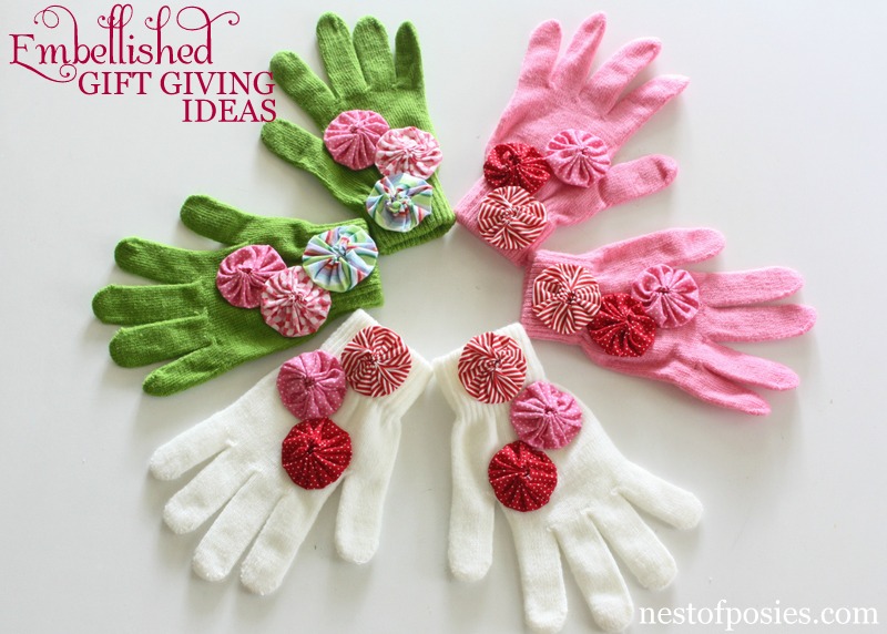 Embellished Gift Ideas:100 Days of Homemade Holiday Inspiration