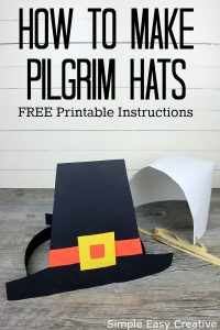 How to make Pilgrim Hats - Hoosier Homemade