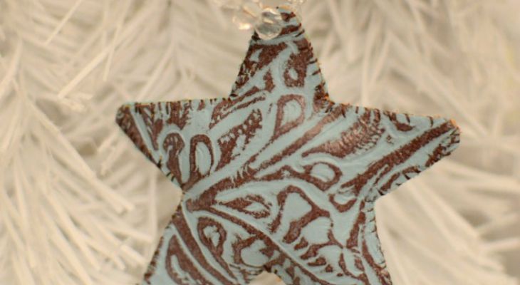 Leather Star Ornament: Holiday Inspiration