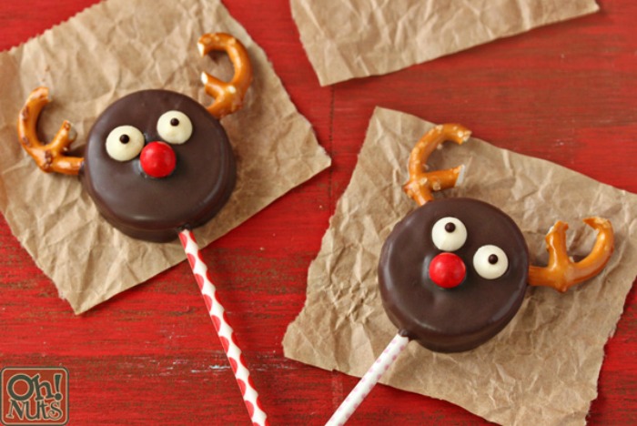 Reindeer Oreo Pops: Holiday Inspiration