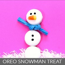 Oreo Snowman