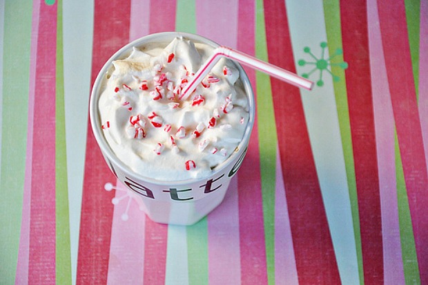 Peppermint Simple Syrup for Lattes, Hot Chocolate and More: 100 Days of Homemade Holiday Inspiration