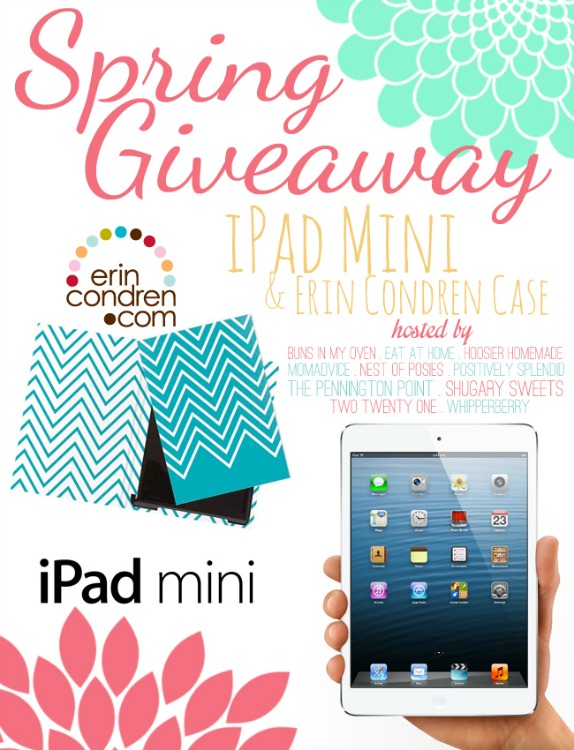 Mini iPad and Erin Condren Case Giveaway on HoosierHomemade.com