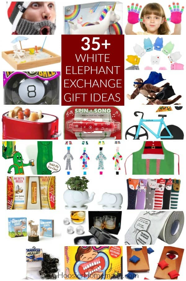White Elephant Gift Exchange - Hoosier Homemade
